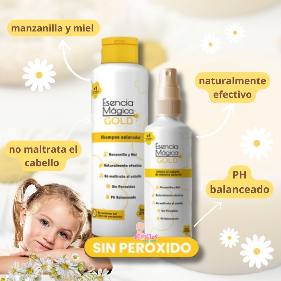 CLARAKIDS-CABELLO CLARO  CON BRILLO