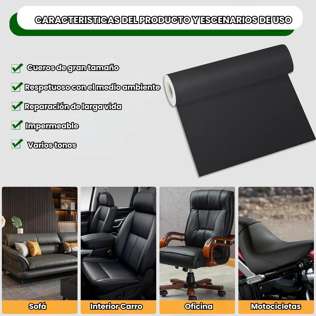 FixMate® - Adhesivo Reparador para Muebles de Cuero
