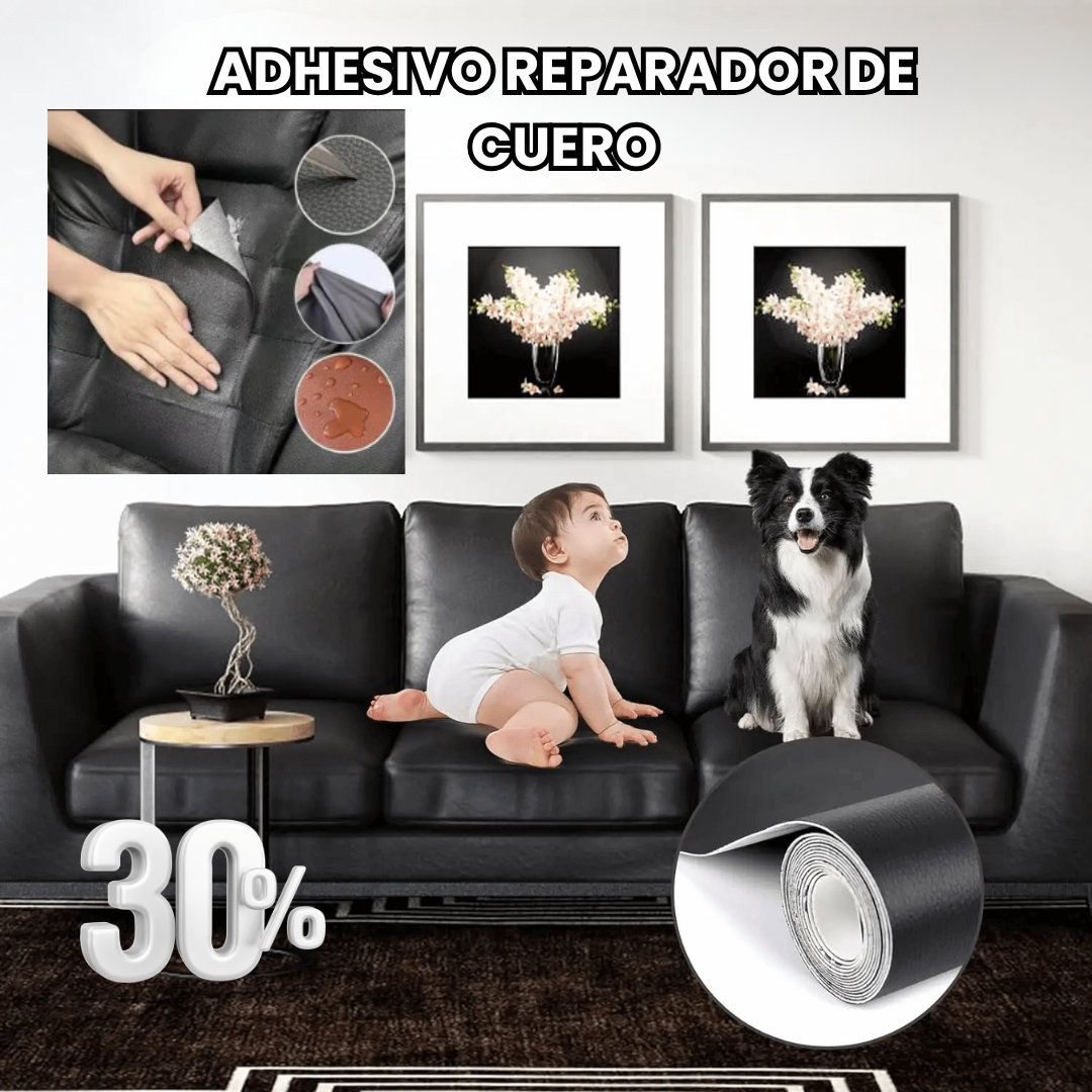 FixMate® - Adhesivo Reparador para Muebles de Cuero