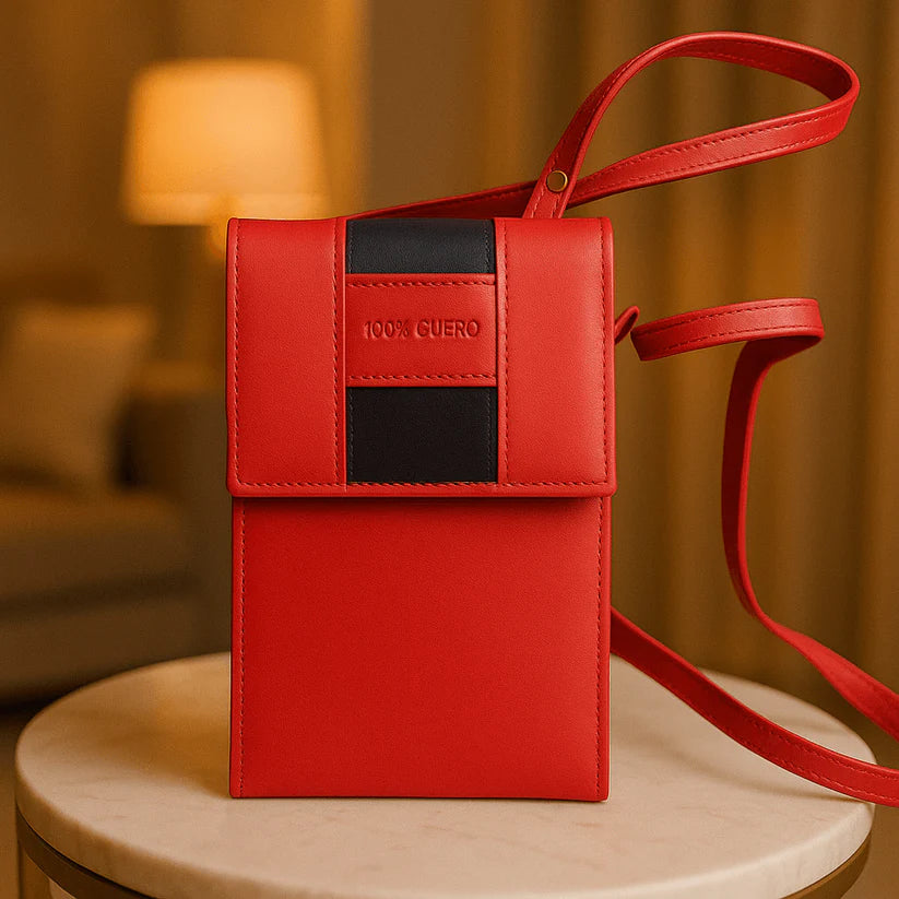 Bolso Valmara - 100% cuero, diseño compacto y con clase