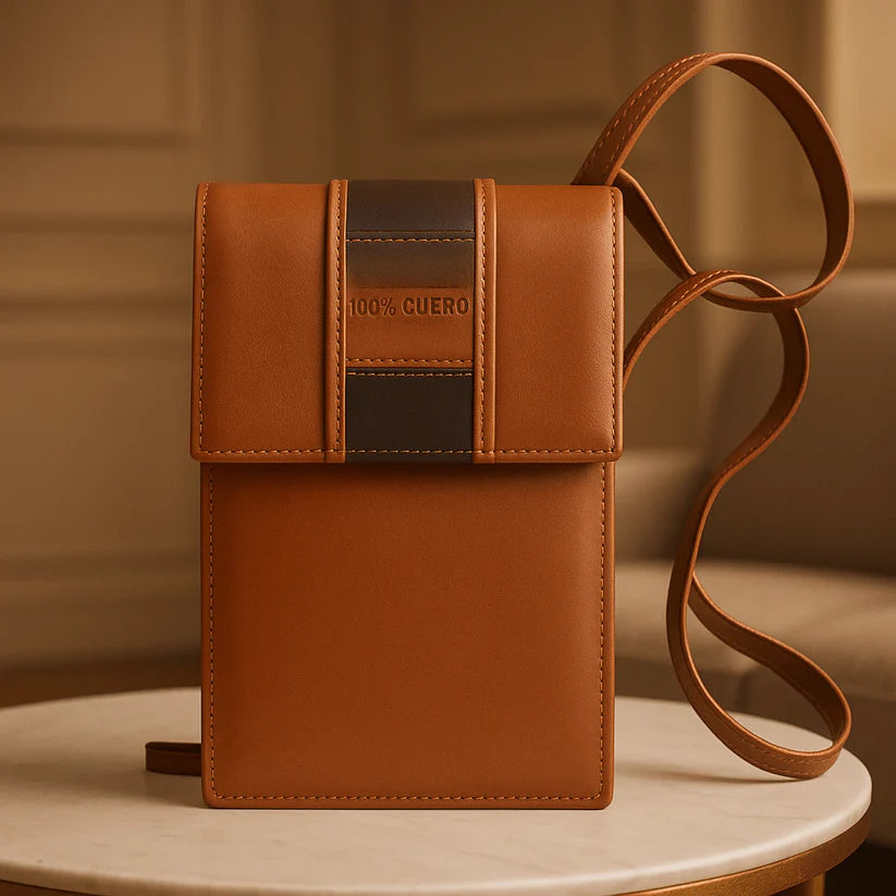 Bolso Valmara - 100% cuero, diseño compacto y con clase