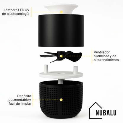 BlueKill UV® - Silencioso, seguro y letal para los mosquitos