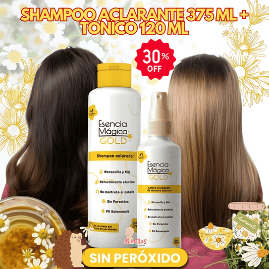 CLARAKIDS-CABELLO CLARO  CON BRILLO